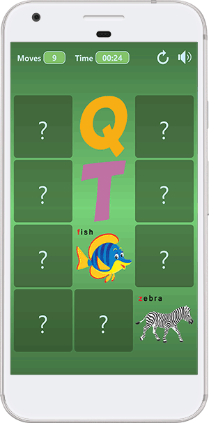 Alphabet Match Plus Mobile Screenshot